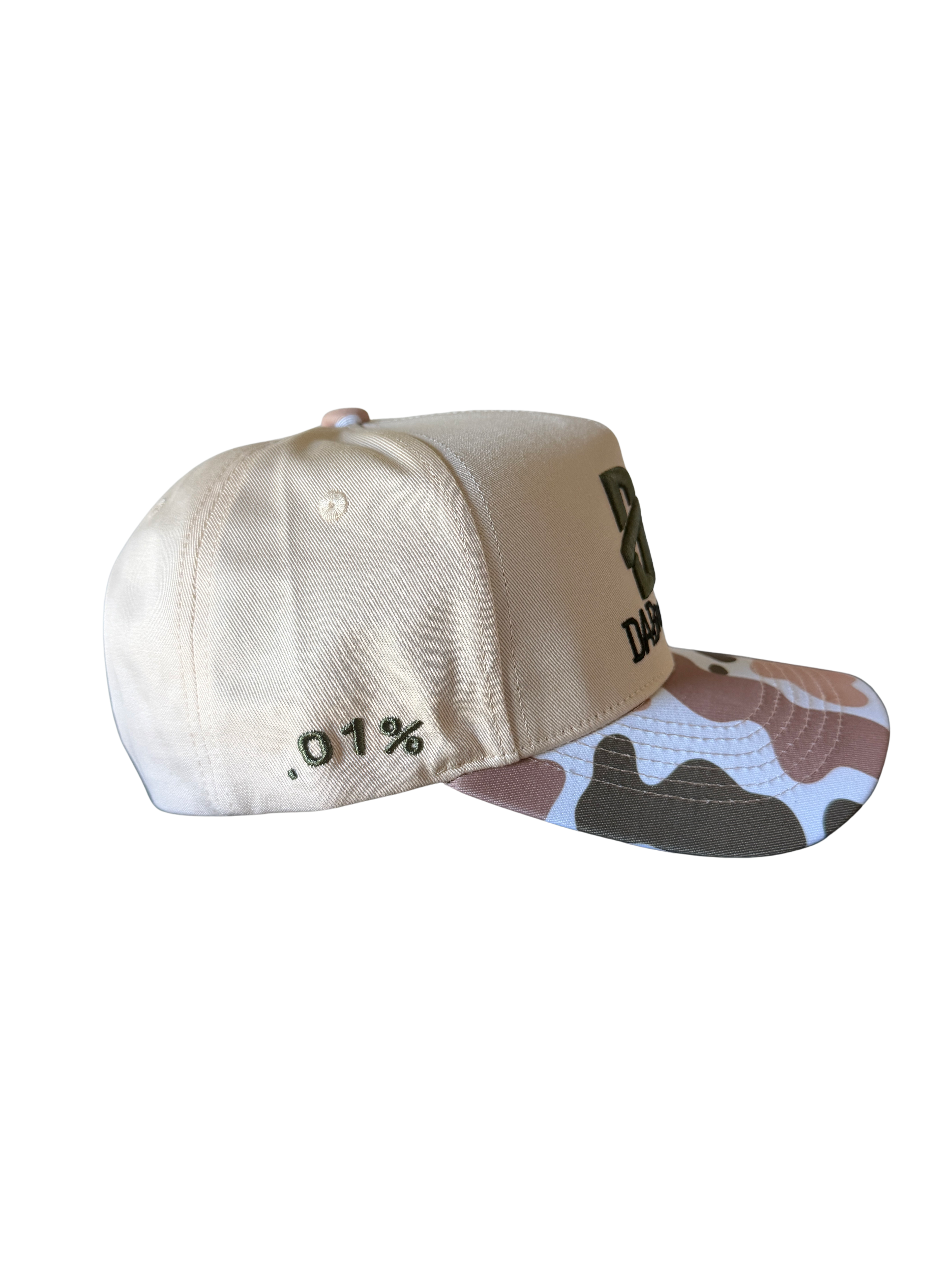 Camo DadNamed Logo Hat — Green & Camo