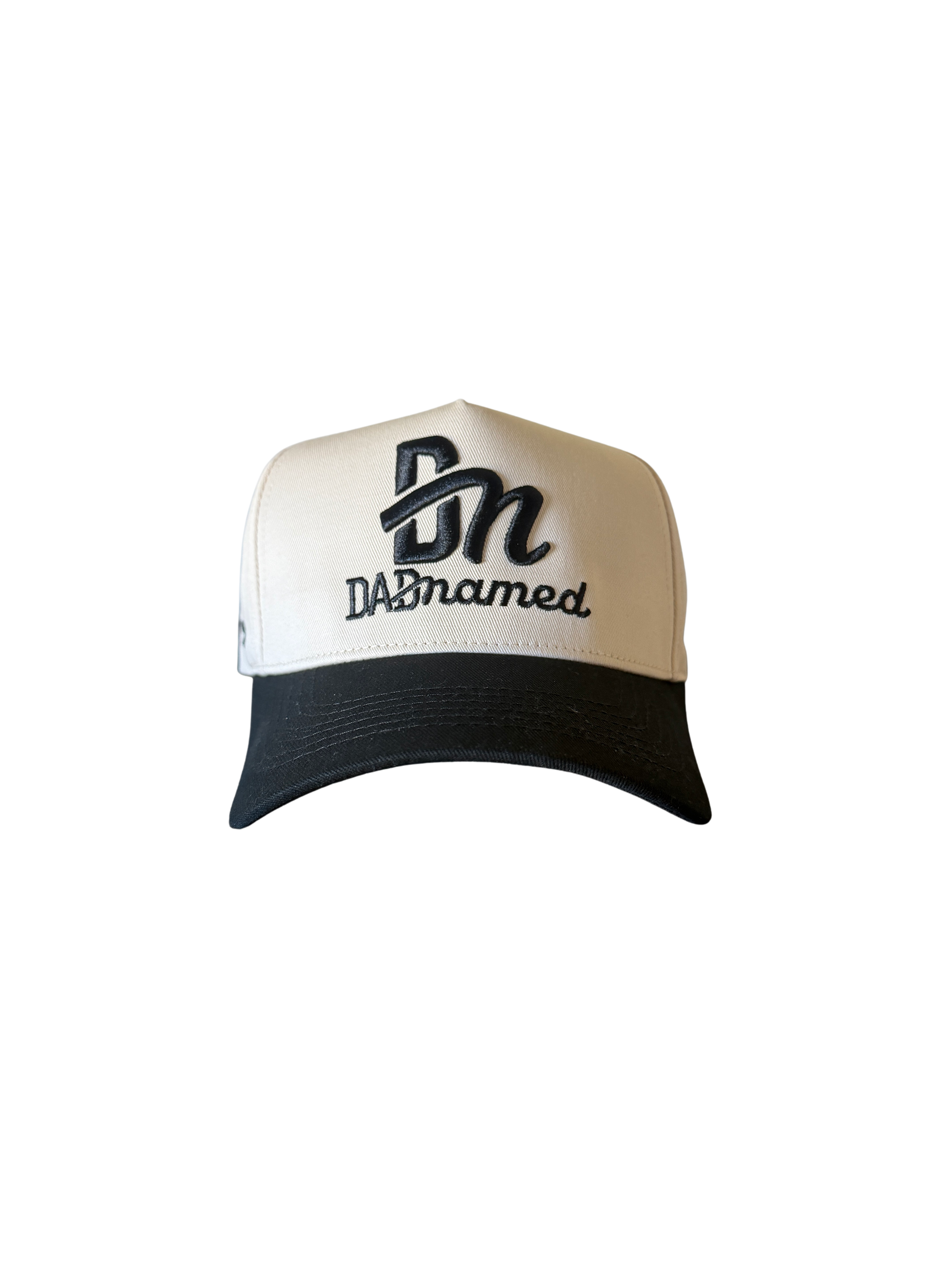 Classic DadNamed Logo Hat— Black & Khaki