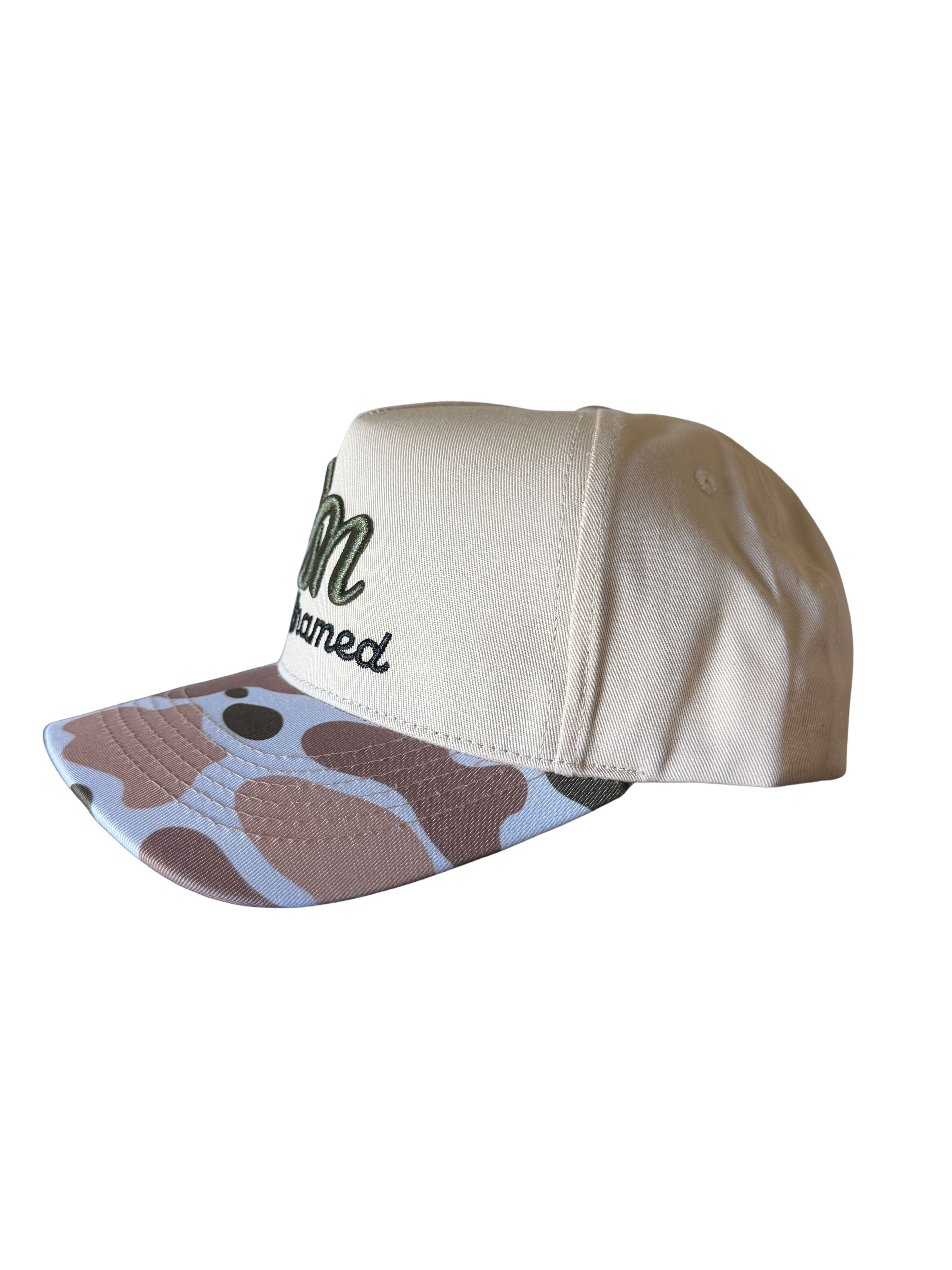 Camo DadNamed Logo Hat — Green & Camo